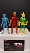 Marvel Legends Retro Collection – Lot A- Electro, Iceman and Human Torch (Loose)