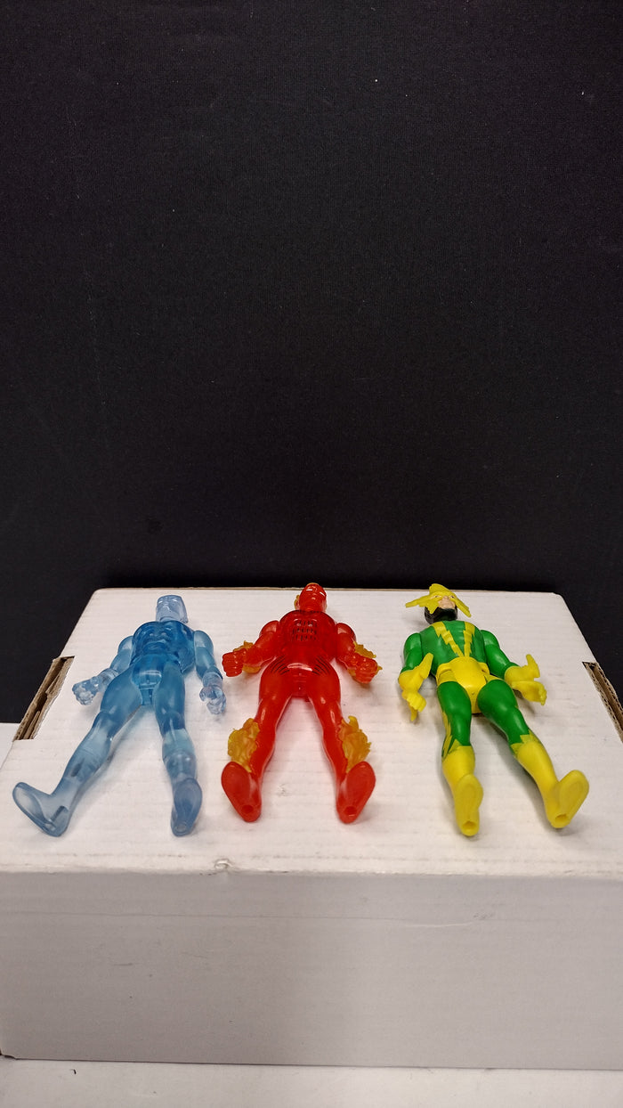 Marvel Legends Retro Collection – Lot A- Electro, Iceman and Human Torch (Loose)