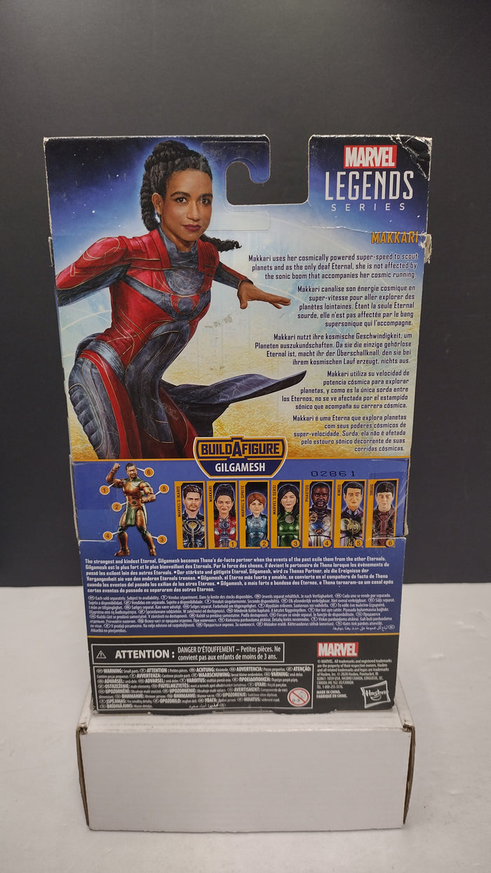 Marvel Legends Series MCU Makkari 6-Inch Action Figure (Hasbro Eternals Gilgamesh BAF Wave - Brand New Sealed)