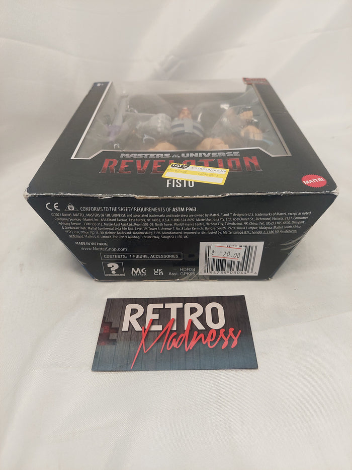 Masters of the Universe Revelations Fisto Masterverse Figure