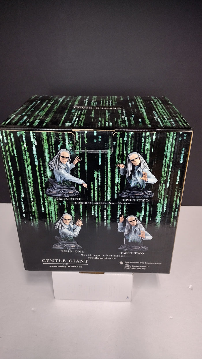 Matrix Movie Twin 1 Limited Edition Bust Statue