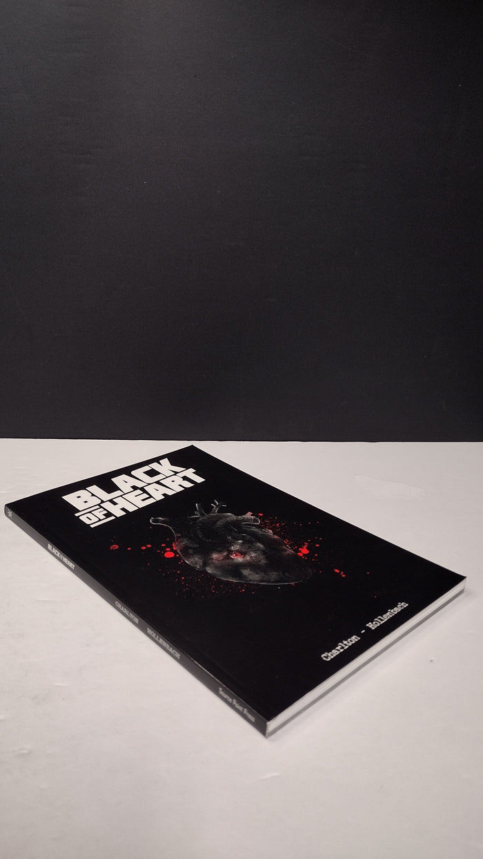 (MATURE) Black of Heart by Charlton Hollenbach – New Paperback