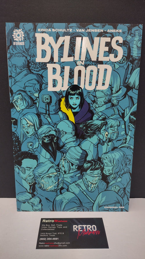 (MATURE) Bylines in Blood by Erica Schultz – New Paperback