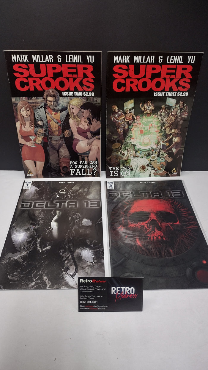 (MATURE) Comics Modern Era Lot – 4 Book Set - Lot L (Brand New / Unread)