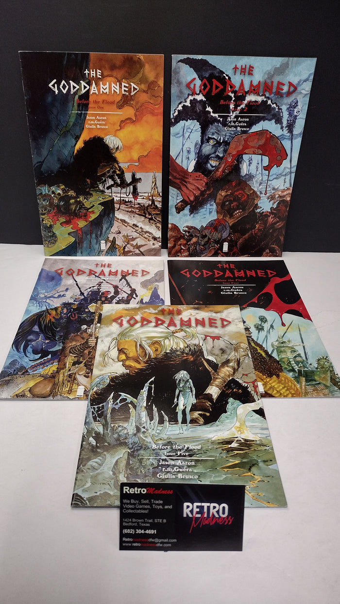 (MATURE) Comics Modern Era Lot – 5 Book Set - Lot E (Brand New / Unread)