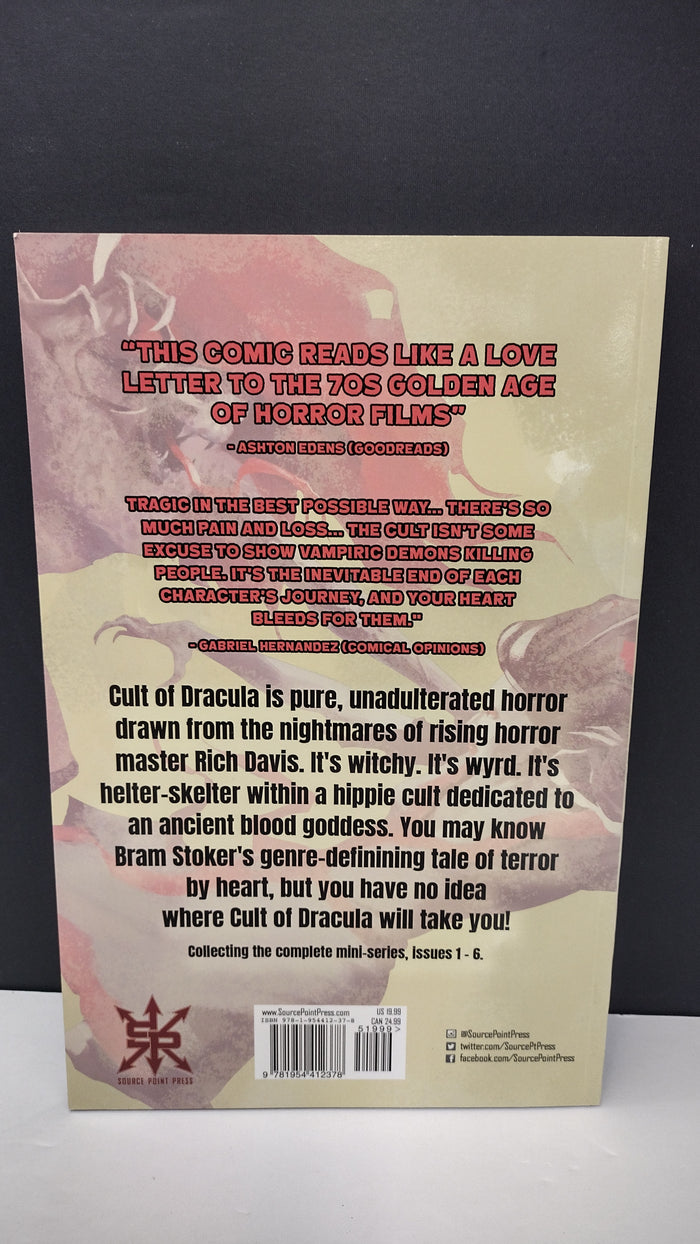 (MATURE) Cult of Dracula by Rich Davis – New Paperback