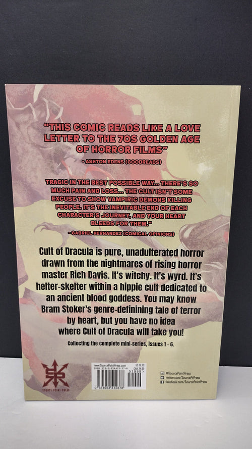 (MATURE) Cult of Dracula by Rich Davis – New Paperback