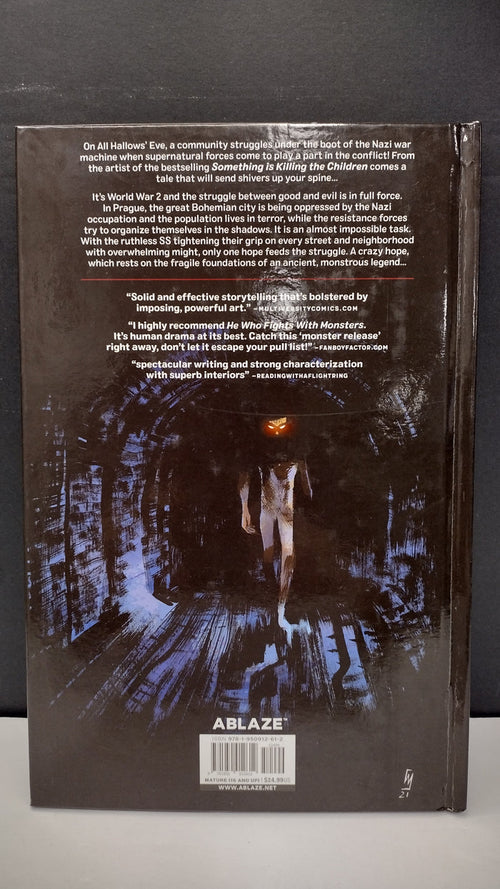 (MATURE) He Who Fights With Monsters by Francesco Artibani – Deluxe Hardcover