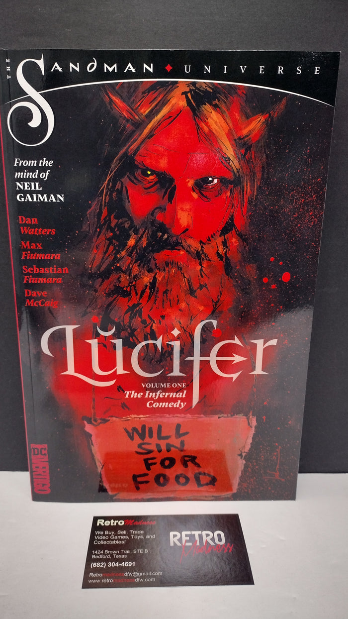 (MATURE) Lucifer Vol. 1: The Infernal Comedy  (The Sandman Universe) – New Paperback