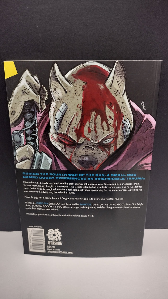 (MATURE) Samurai Doggy Vol. 1 by Chris Tex - Graphic Novel (Trade Paperback)