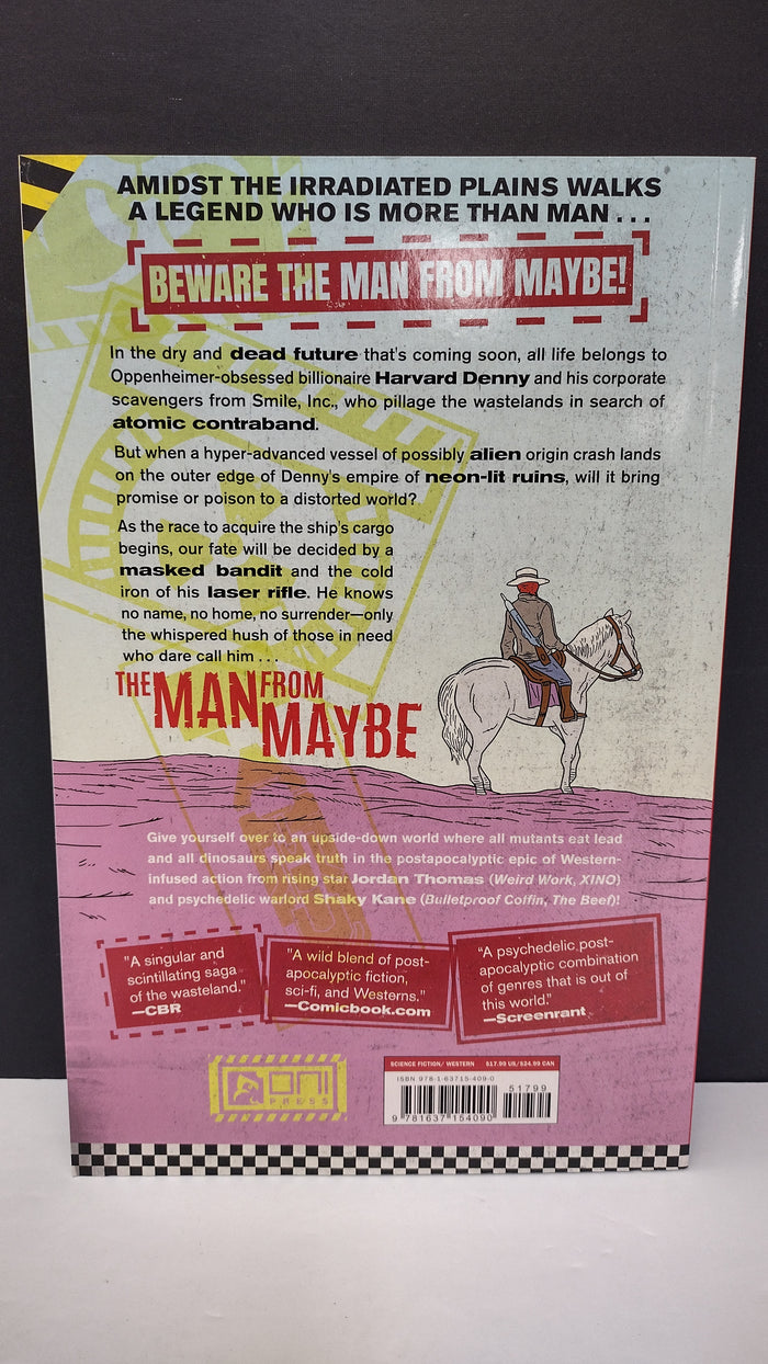 (MATURE) The Man From Maybe by Jordan Thomas – New Paperback