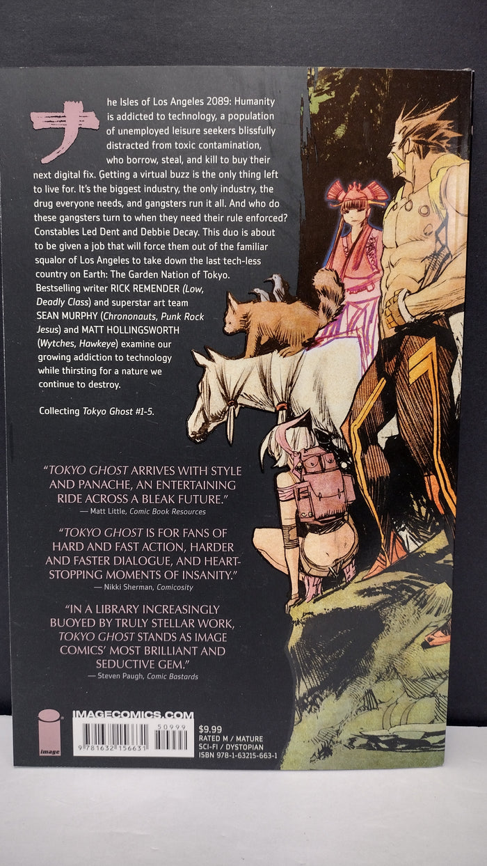 (MATURE) Tokyo Ghost Vol #1: The Atomic Garden by Rick Remender & Sean Murphy – New Paperback