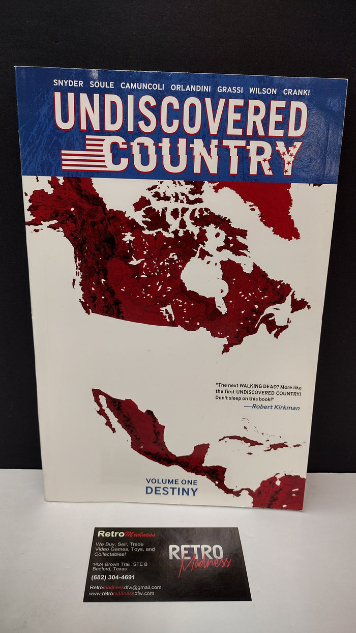 (MATURE) Undiscovered Country: Volume 1 by Scott Snyder - New Paperback