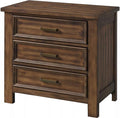 MAXIMO 3-Drawer Nightstand