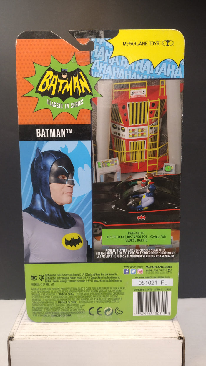 McFarlane 2021 Retro Batman Classic TV Series 1966 6 Inch Figure