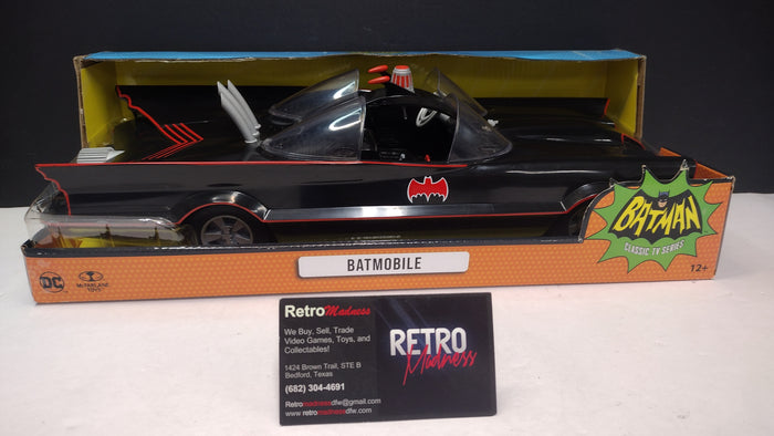 McFarlane DC Batmobile Batman 66 Classic TV Series Plastic Vehicle NIB Sealed