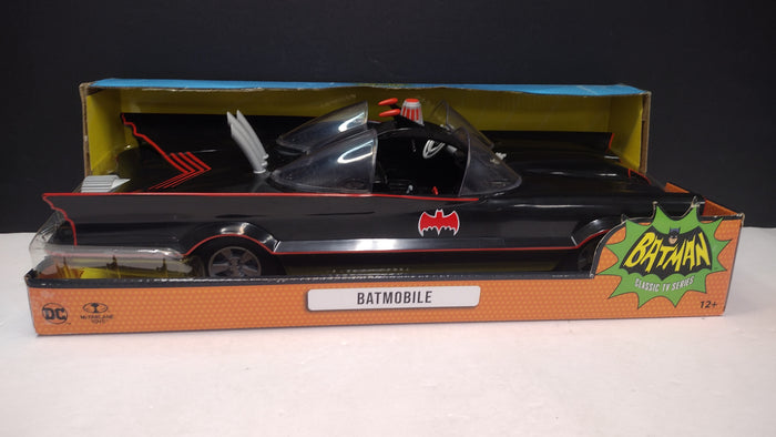 McFarlane DC Batmobile Batman 66 Classic TV Series Plastic Vehicle NIB Sealed
