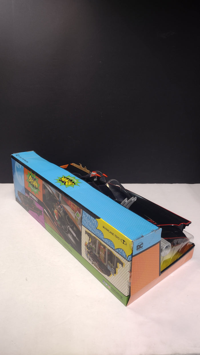 McFarlane DC Batmobile Batman 66 Classic TV Series Plastic Vehicle NIB Sealed