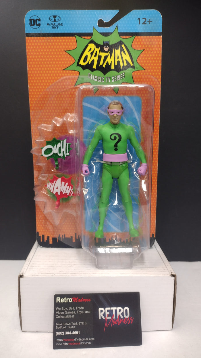McFarlane DC Riddler Retro 66 Batman TV Series 6 Inch Figure-Sealed