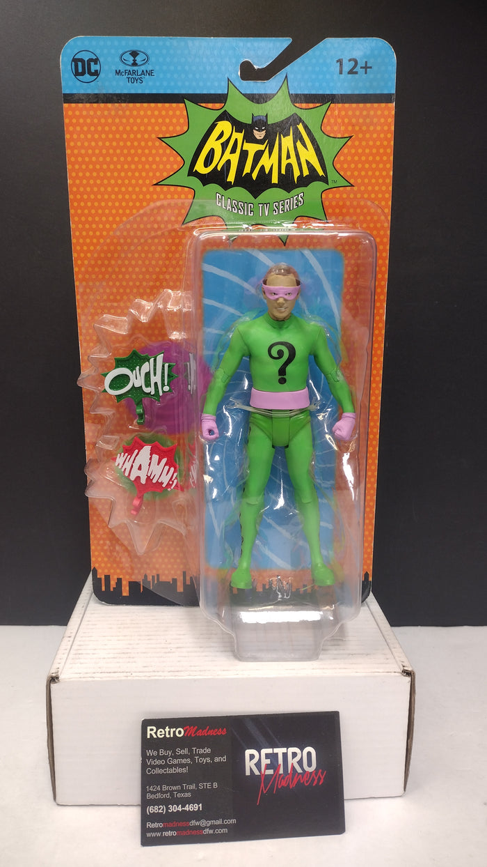 McFarlane DC Riddler Retro 66 Batman TV Series 6 Inch Figure-Sealed