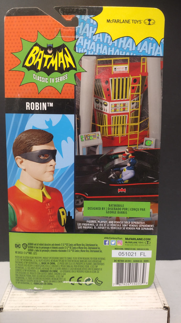 McFarlane DC Robin Retro 66 Batman TV Wave 1 Target Figure Sealed