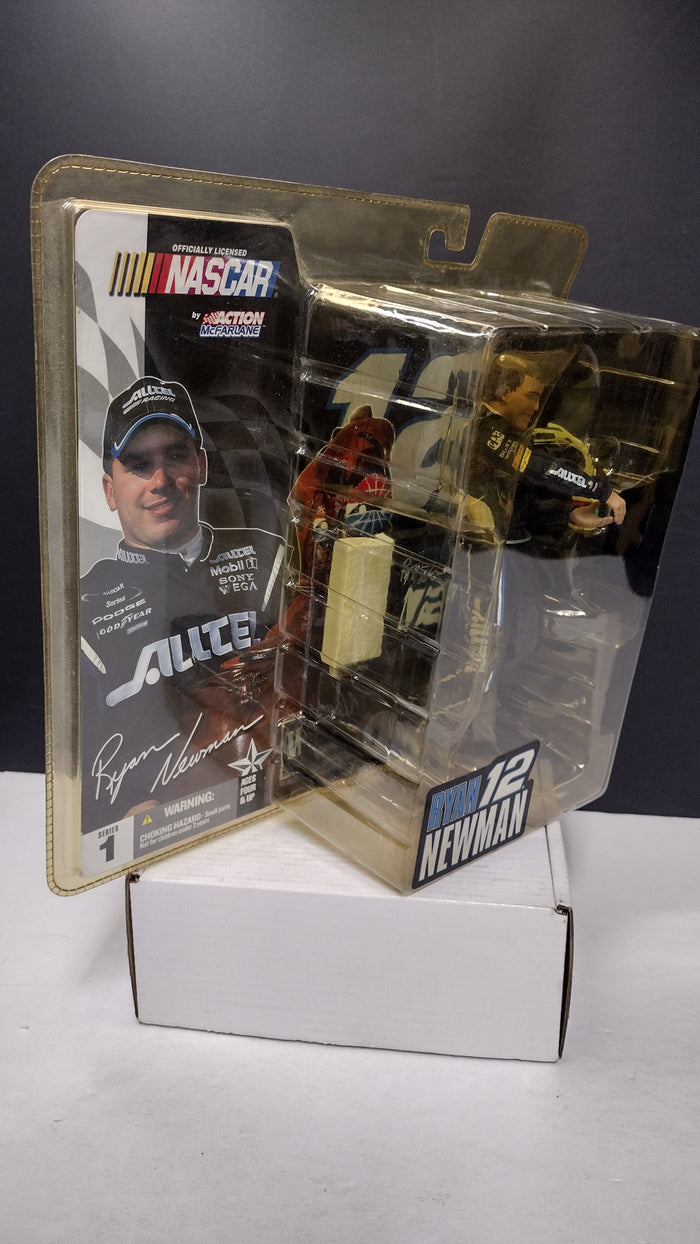 McFarlane NASCAR Series 1 Ryan Newman #12 Action Figure (2003) MOC