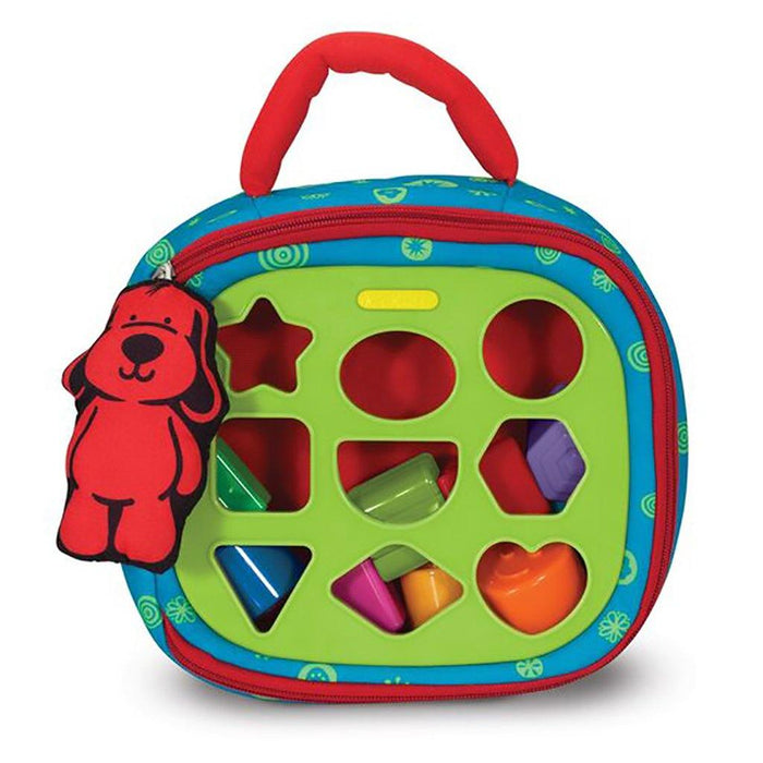 "Melissa & Doug : Take-Along Shape Sorter Baby and Toddler Toy -"