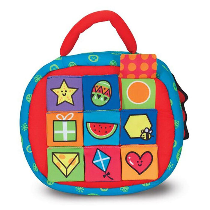 "Melissa & Doug : Take-Along Shape Sorter Baby and Toddler Toy -"
