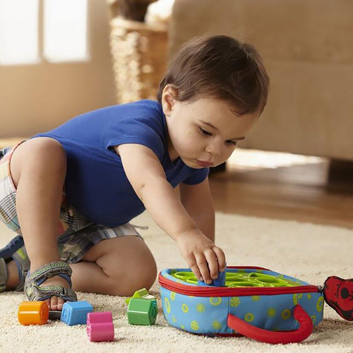 "Melissa & Doug : Take-Along Shape Sorter Baby and Toddler Toy -"
