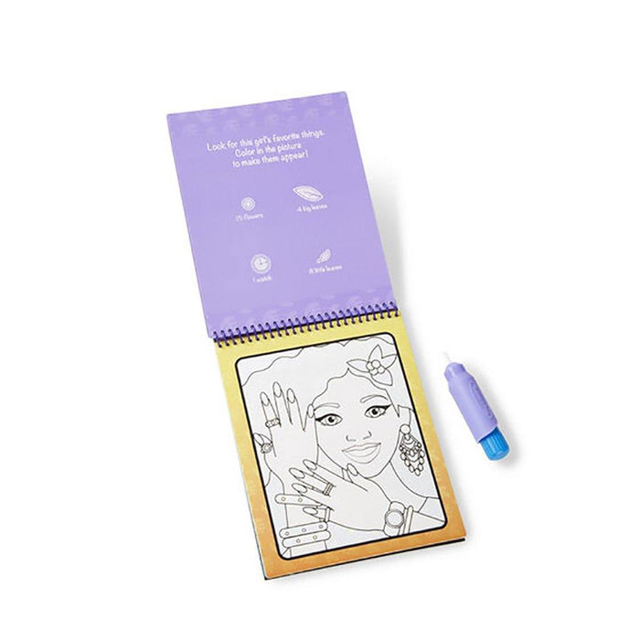 "Melissa & Doug : Water Wow! Makeup & Manicures - On the Go Travel Activity -"