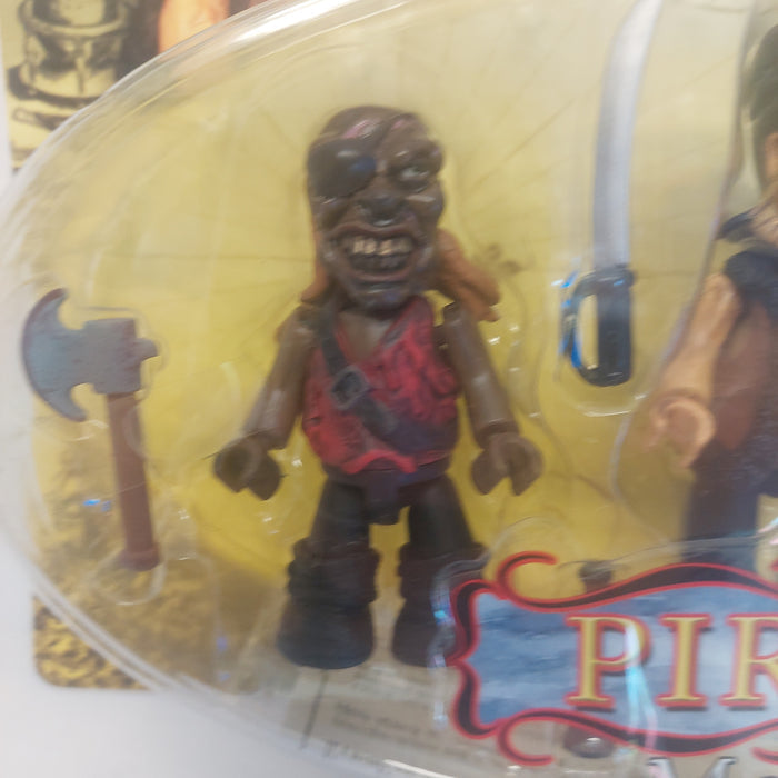 Mez-itz Pirate 3-Pack Goldmouth, Rummy Joe and Claude Kross Figures