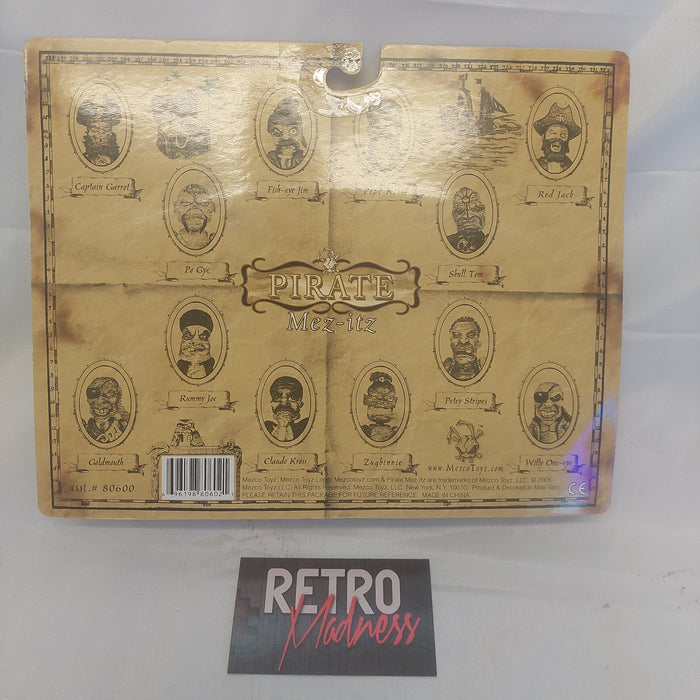Mez-itz Pirate 3-Pack Pepe Kross, Skull Tom and Red Jack Figures