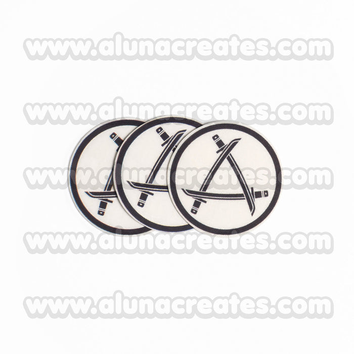Mikasa Ackerman - Attack on Titan | Temporary Tattoos | SET OF 3 - AlunaCreates