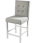 MIRAVISTA Antique White 20" Wide Counter Chair