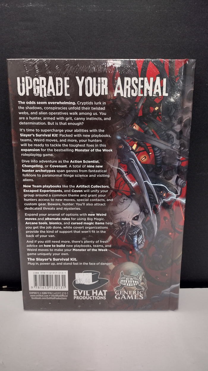 Monster of the Week: Slayer's Survival Kit – RPG Expansion - Hardcover