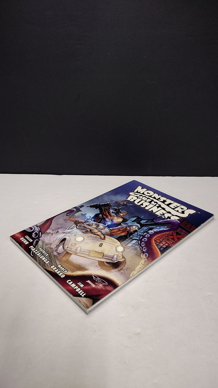 Monsters Are My Business by Cullen Bunn – New Paperback