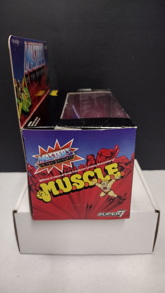 MOTU M.U.S.C.L.E. Wind Raider & Roton (Purple Variant) Retro Figure Set • Super7 Masters of the Universe