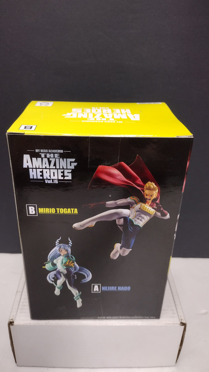 My Hero Academia The Amazing Heroes Vol. 16 Mirio Togata (Lemillion) Statue Figure (Banpresto / Bandai Spirits - Brand New Sealed)