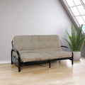 74"W x 54"D x 8"H / Full / Khaki