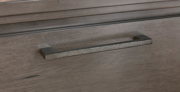 NELA Gray 65" Wide Dresser & Mirror