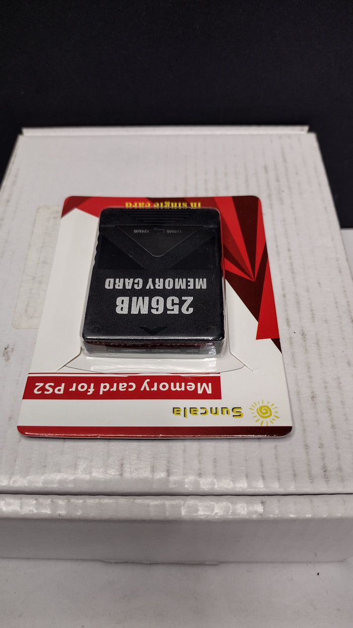 New Suncala 256MB High-Speed Memory Card for PlayStation 2 (Factory Sealed)