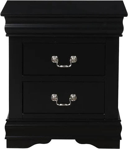 NIMES Black 21" Wide x 24" Height Night Stand