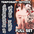 Nobara Kugisaki - Jujutsu Kaisen | Temporary Tattoos | FULL SET - AlunaCreates