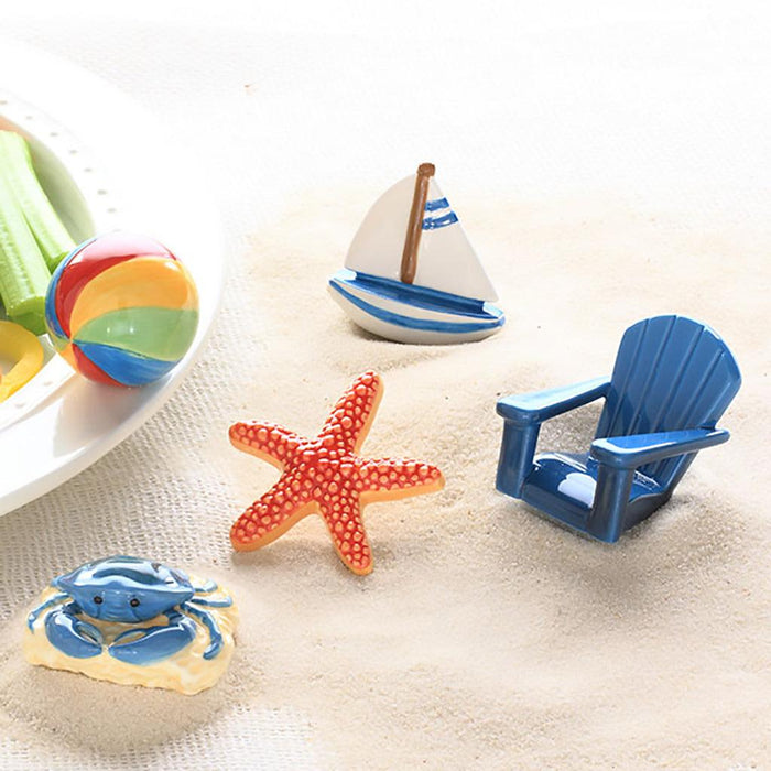 "Nora Fleming : Chillin' Chair (Blue) Mini -"