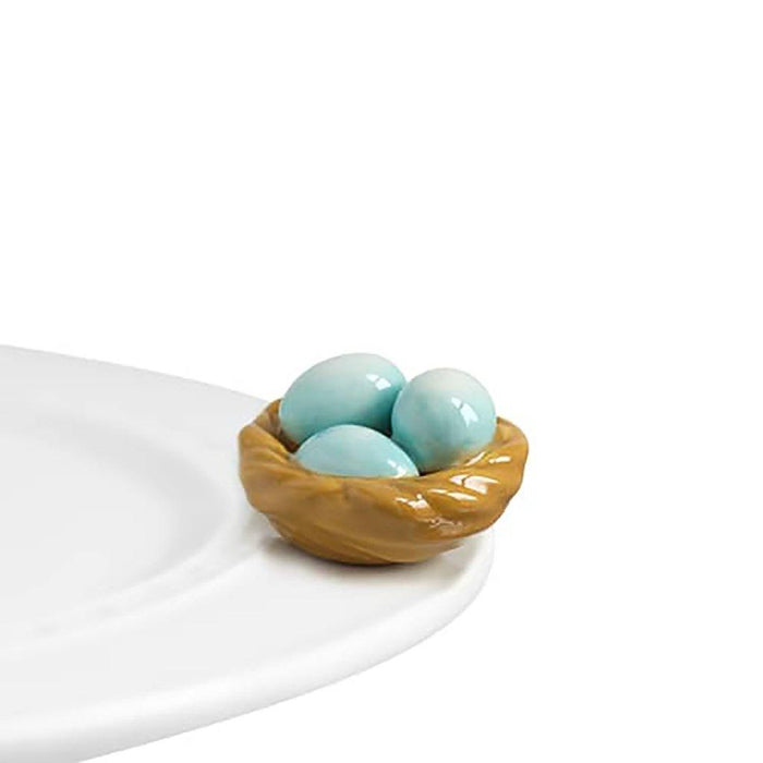 "Nora Fleming : Robin’s Egg Blue Mini -"