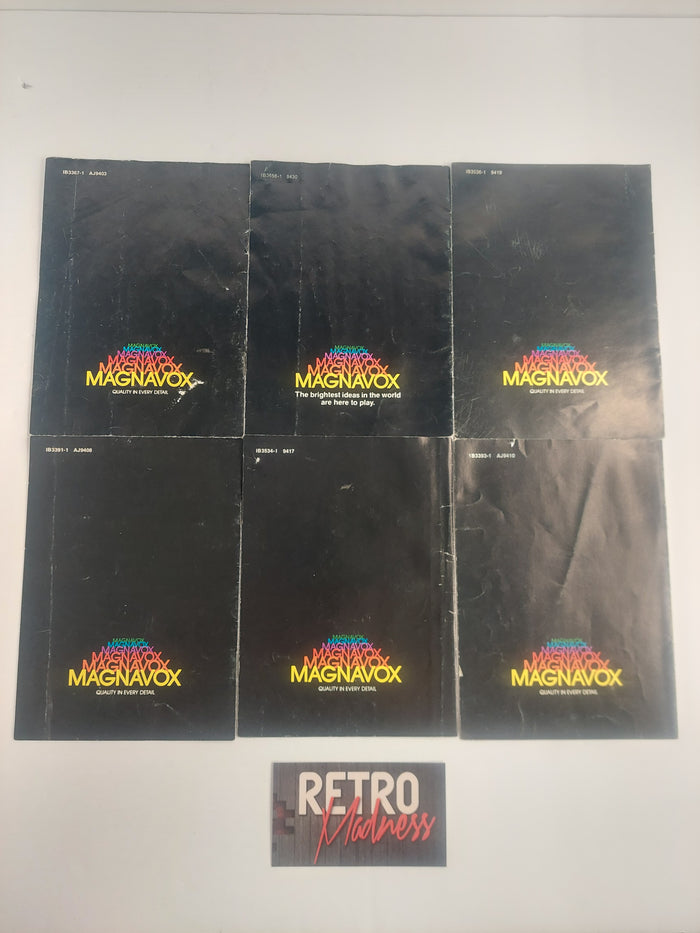 Odyssey 2 Official Rules Manual Lot