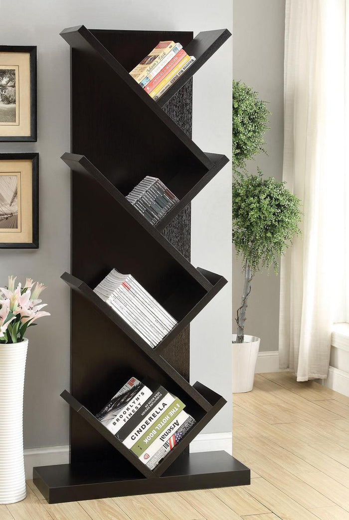 Oude Cappuccino Bookcase