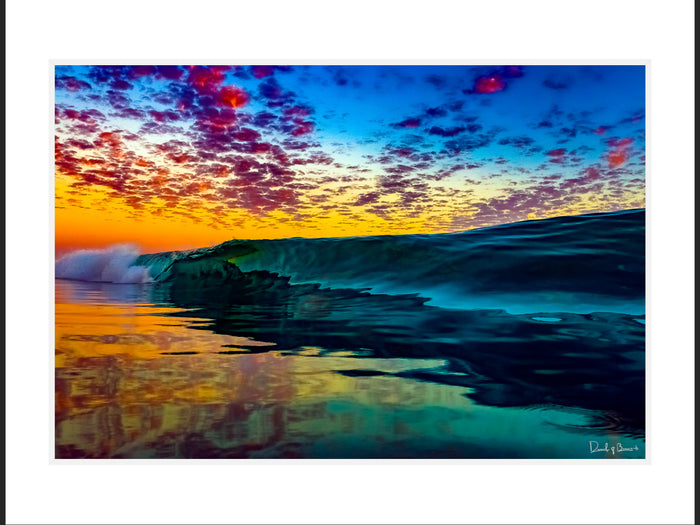 Paint Splash Sunset