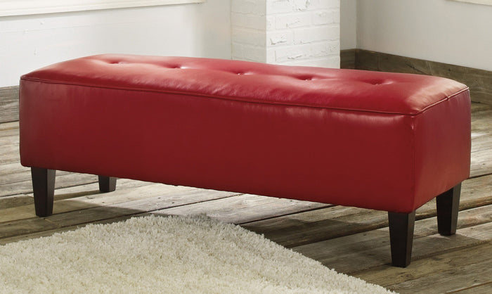 Palo Red Ottoman