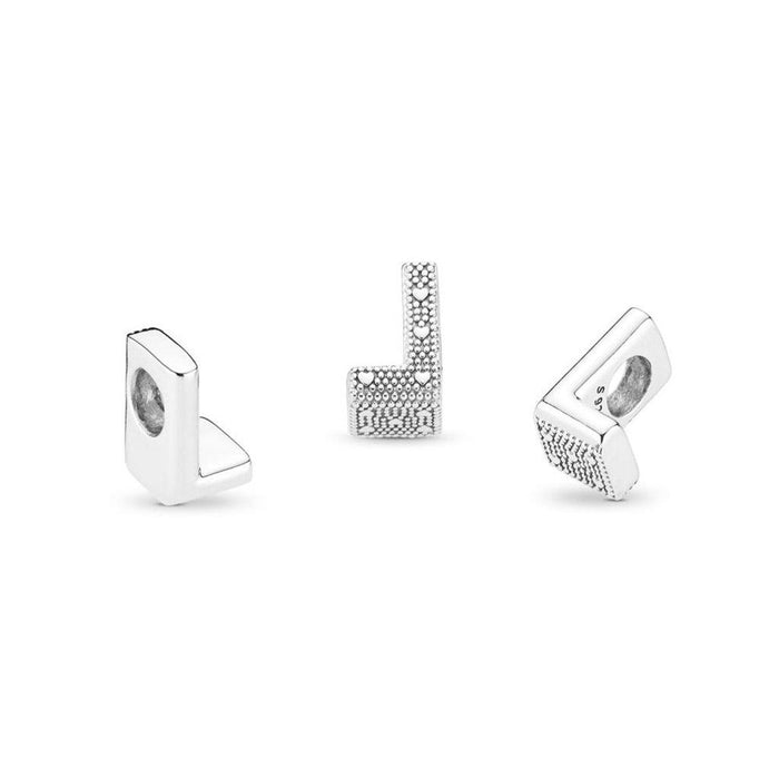 "PANDORA : MOMENTS Letter Charm - 'L' -"